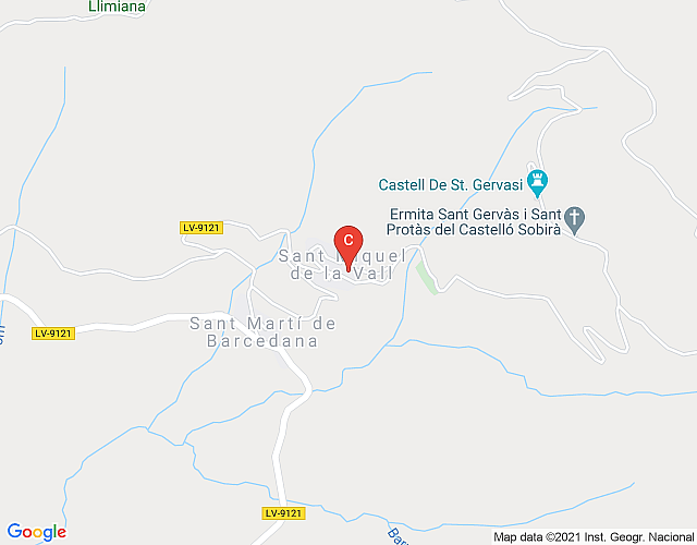 Cal Josep de la Vall – Vacation Home map image