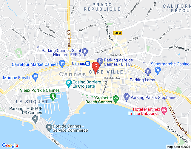 ROSH 4A Grand Palais 3BR – HC map image