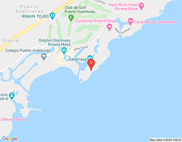 Zen | 1BR | Condo | Puerto Aventuras map image