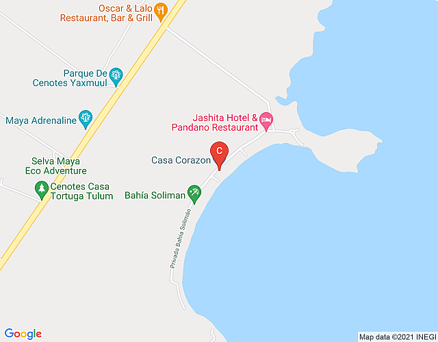 Casa Corazon Two I 2BR I Bungalow I Soliman Bay map image