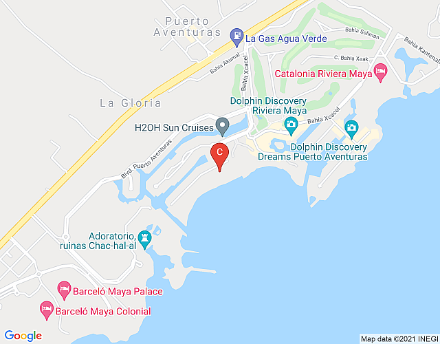 Dina | 2BR | Condo | Puerto Aventuras map image