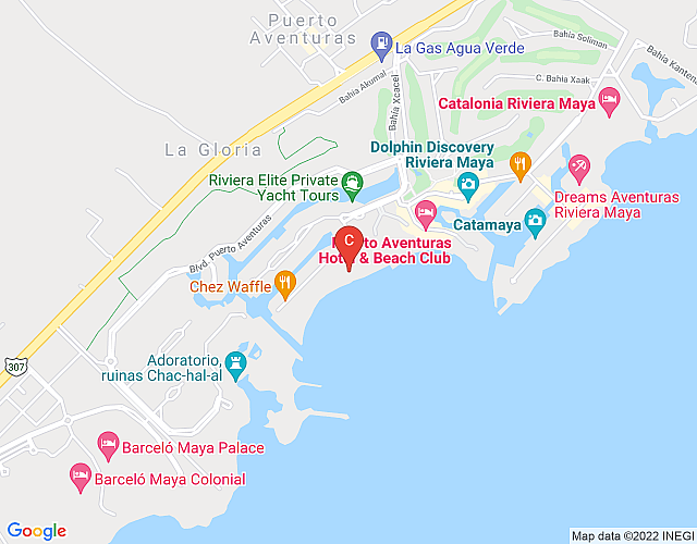 Rosa Del Desierto | 3BR | Condo | Puerto Aventuras map image
