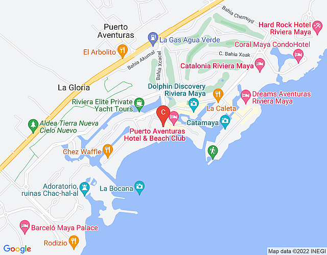 Casa Familia | 3BR | Condo | Puerto Aventuras map image