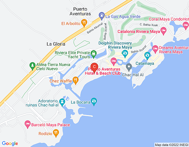 Dina | 2BR | Condo | Puerto Aventuras map image