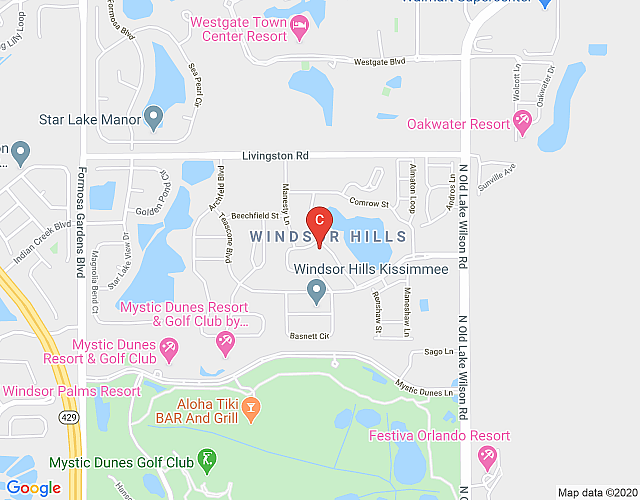A’s Exotic & Wonderful 6 BR Private Pool Villa In Orlando map image