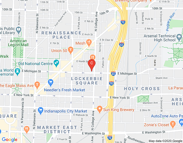 B’s Luxury 3 BR Apartment In Indianapolis map image