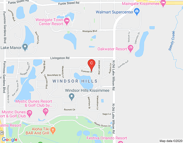 A’s Unique 3 BR Villa In Orlando map image