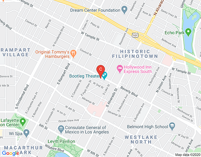 B’s Exquisite Studio Apartment In Los Angeles map image