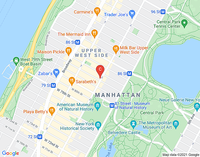 Cozy 1 Bedroom Monthly Apartment In NYC map image