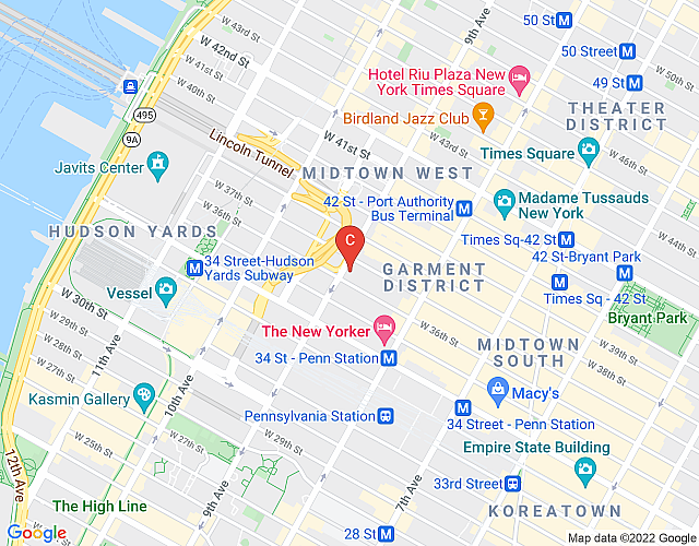 Captivating Studio Apartment in NYC (ST) map image
