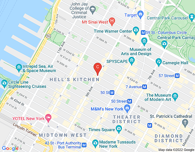 Elegant 1 BR Apartment in NYC (ST) map image