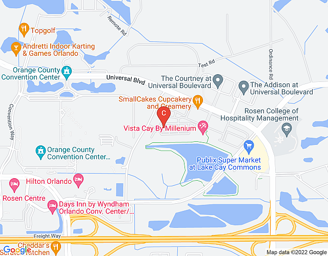 5049 unit 408 Best Resort near Universal, Sea World and Convention Center! map image