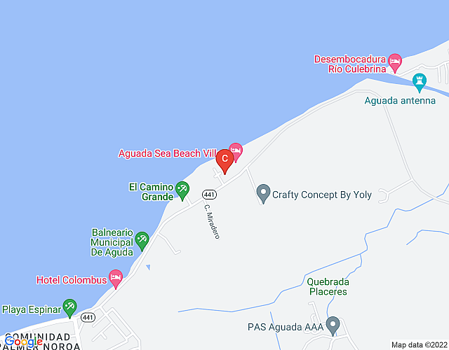 Playa Posita Suite | Stunning 1 bedroom suite steps from the beach! map image