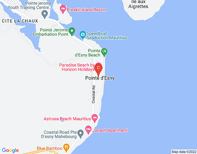New! Neho 3BR Premium beachfront apartment, 1st flr on Pointe D’Esny  (South East) map image