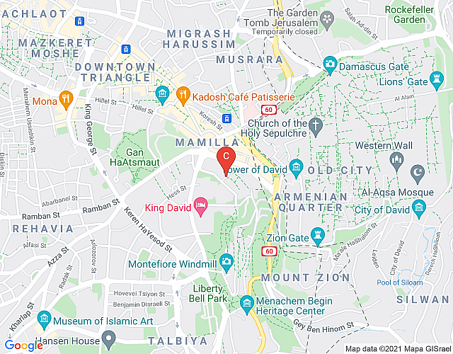 THE CONSERVATORY, Vacation Rentals, Mamilla map image