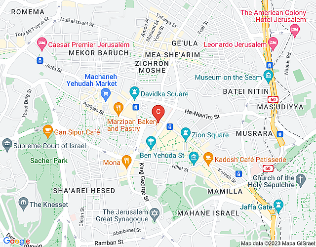 Even Israel Penthouse – 5 BR vacation rental in City Center map image