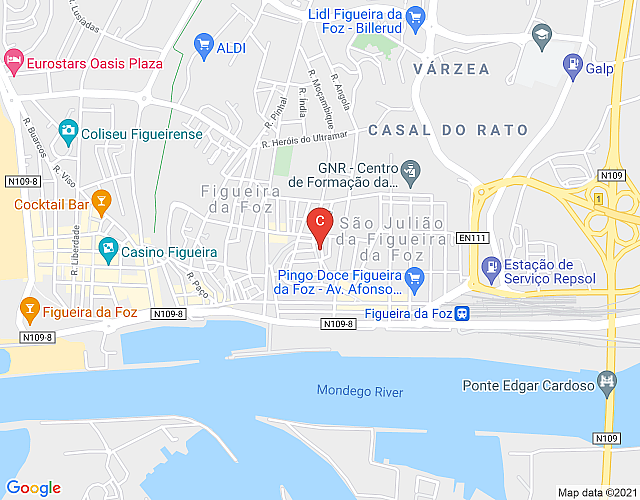 Pátio da Foz by Rent4All map image
