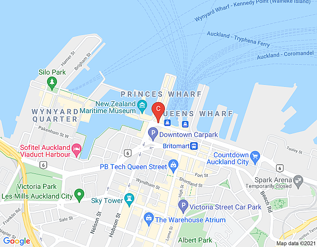 Awesome 2BR Apartment in the Viaduct Harbour in CBD Auckland map image