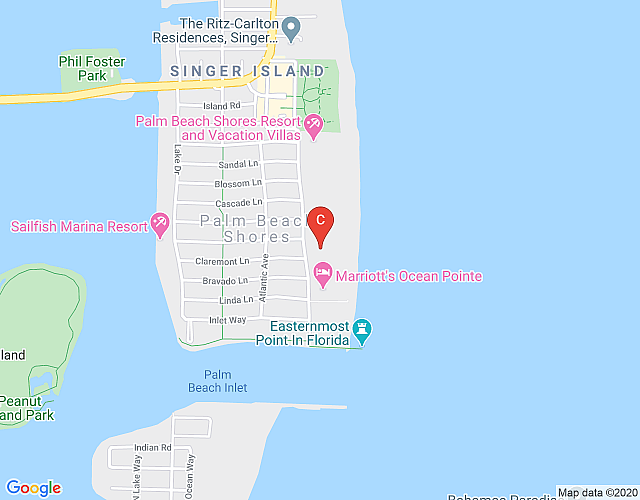 Marriott Ocean Pointe Guest Room/Studio map image