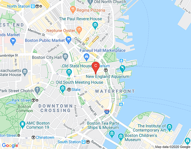 Marriott Vacation Club Pulse at Custom House, Boston – 1BD map image