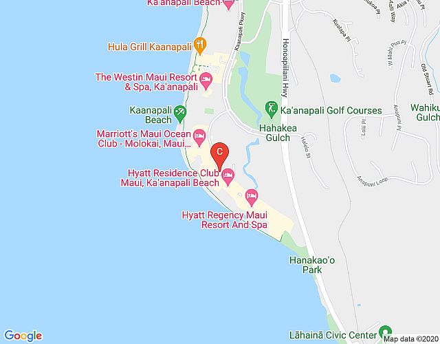 Marriott’s Maui Ocean Club – Molokai, Maui & Lanai Towers – 1BD – 4 Sleeps map image