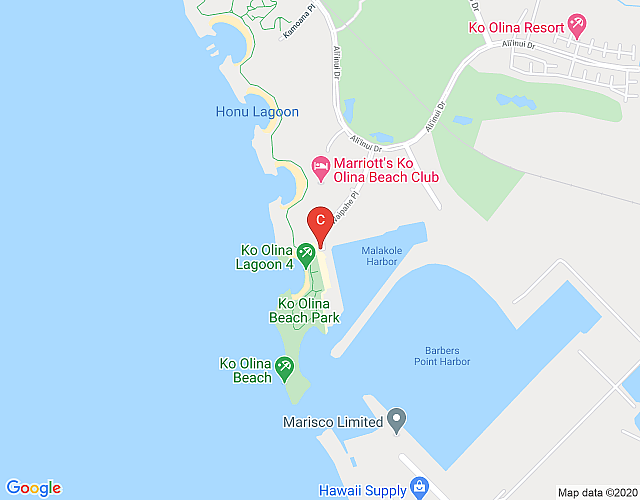 Marriott’s Ko Olina Beach Club 2BD – 6 Sleeps map image