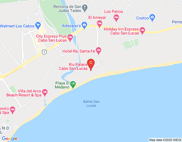 Welk Resorts – Sirena Del Mar – 2BD 6 Sleeps map image