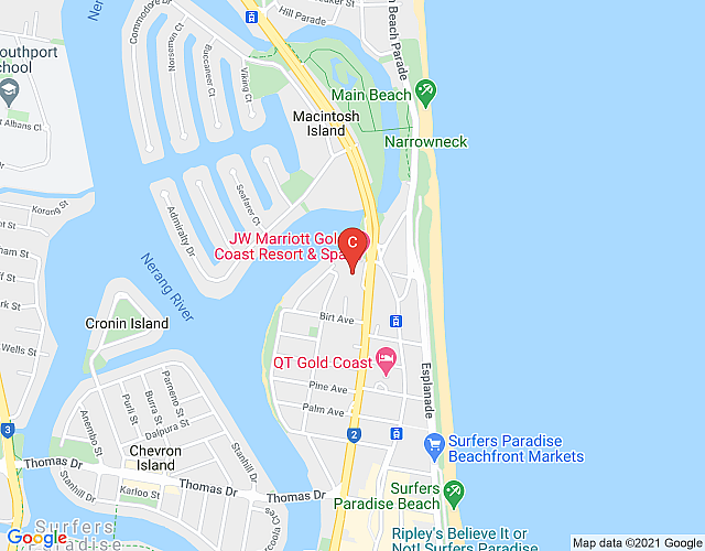Marriott Vacation Club at Surfers Paradise- ST-sleeps 3 map image
