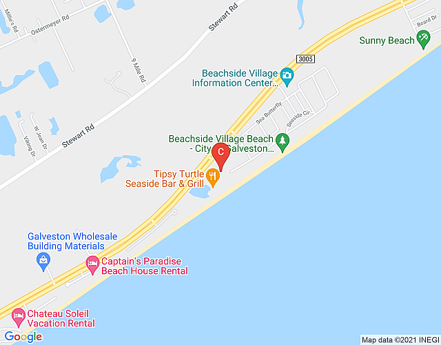 Holiday Inn Galveston Beach Resort  -2BD Sleep up to 6 map image