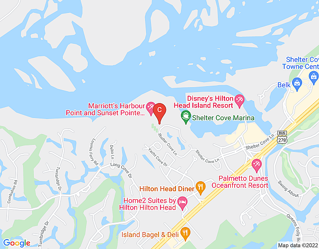 Marriott’s Harbour Point  – 2BD Sleep up to 6 map image
