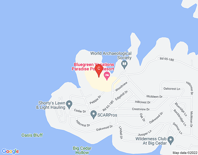 Bluegreen Hollister – Paradise Point – 2BD map image