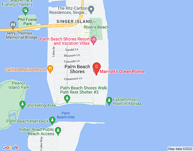 Marriott Ocean Pointe Luxury 1BD map image