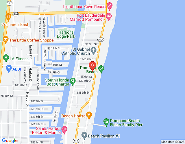W –  Sea Gardens  Studio Resort Beach View map image