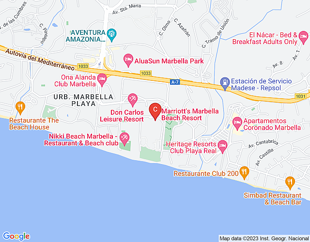 Marriott’s Marbella Beach Resort – 2BD Sleeps 6 map image