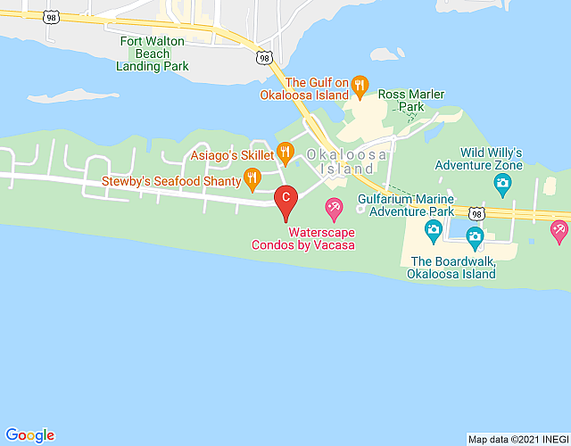 Sea Oats 203 Spacious Upgraded 2 Bedroom, Gulf Front Oasis! map image