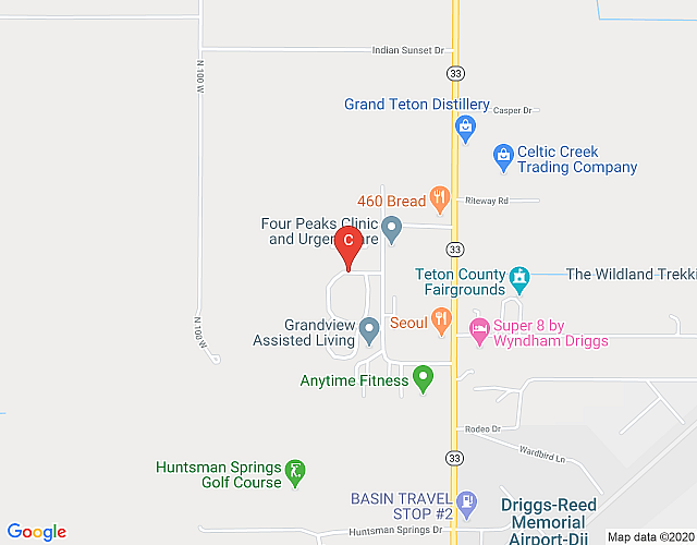 1901 Valley Centre Twinhome – Teton Valley Getaway! map image
