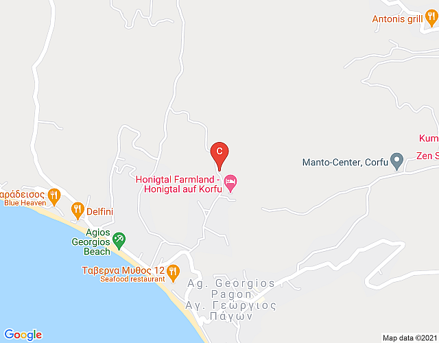 Ferienhaus Skaros in Agios Georgios Pagi – Honigtal map image
