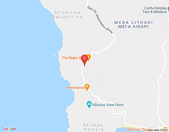 Villa Afionas mit Pool und Meerblick – 3 Minuten vom Strand map image