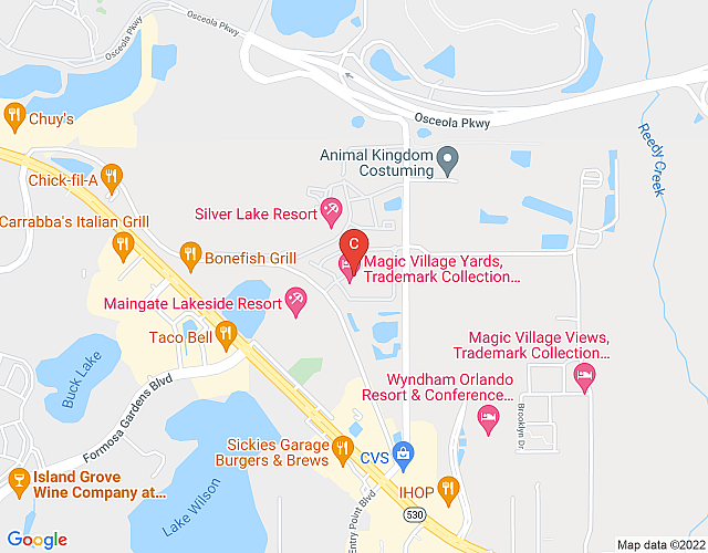 Marvelous 4 Bd Close to Disney @ Magic Village 3153 map image