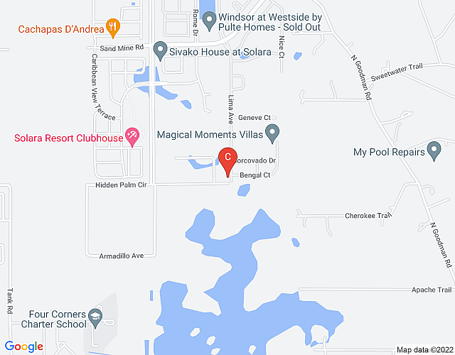 Marvelous 5Bd w/ Pool Close to Disney @ Windsor Island Resort 637 map image