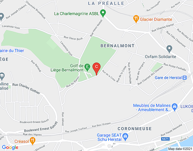 Chateau Bernalmont – 2 PS map image
